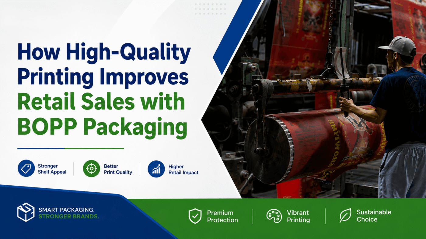 How High-Quality Printing Improves Retail Sales with BOPP Packaging